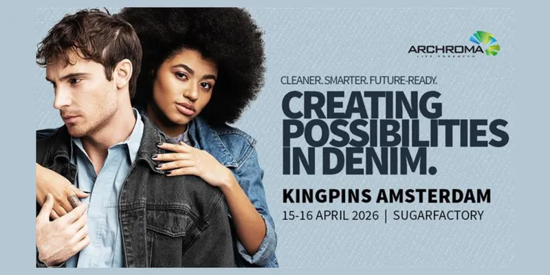 Archroma to Showcase Sustainable Denim Innovations at Kingpins Amsterdam 2026